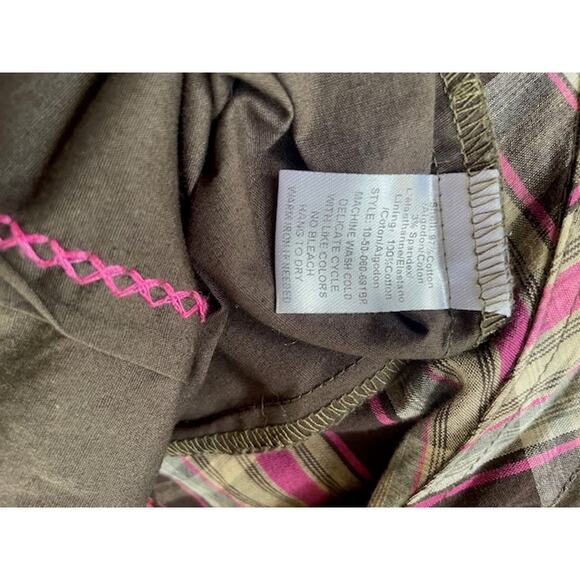 Vintage Tin Haul Women's Size Small Western Rodeo Shirt Tapered Fit Pearl Button - Picture 6 of 6